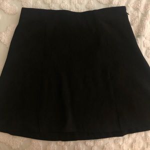 Brandy Melville suede skirt